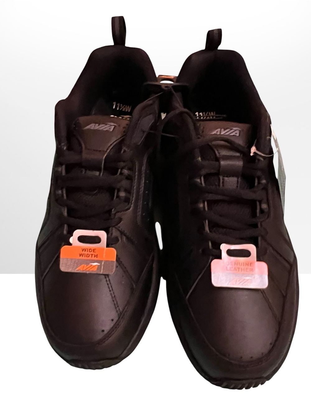 Avia Men's Black Performance Sneakers Size 11.5W New with tag